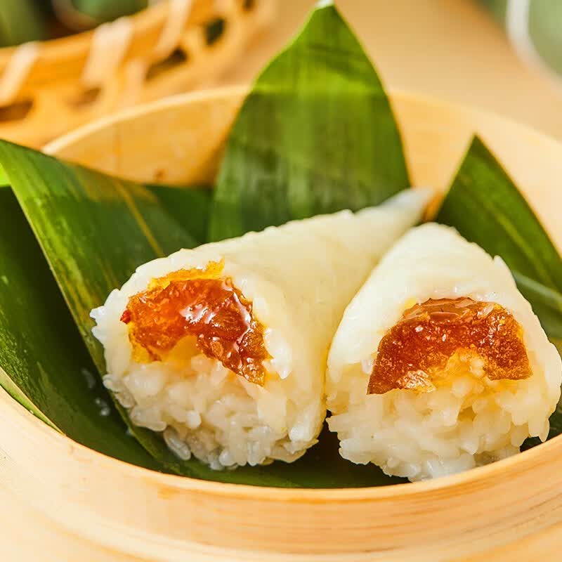 思念粽子v粽甜粽端午节早餐400g金丝双枣v粽精品盒装 金丝双枣v粽400g