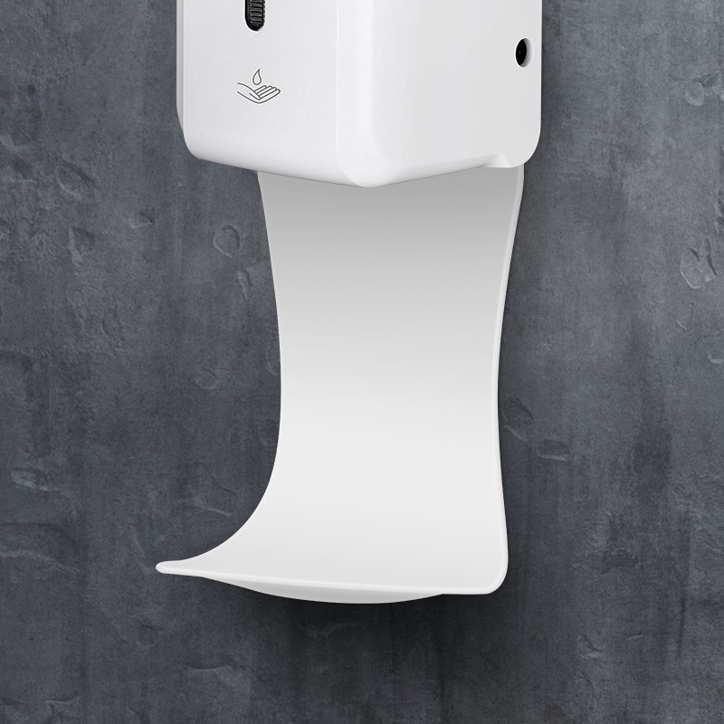 洁博士CLEANBOSS智能感应皂液器配件自动泡沫洗手液盒托盘喷雾免接触洗手机壁挂式给皂机粘贴式托盘 白色