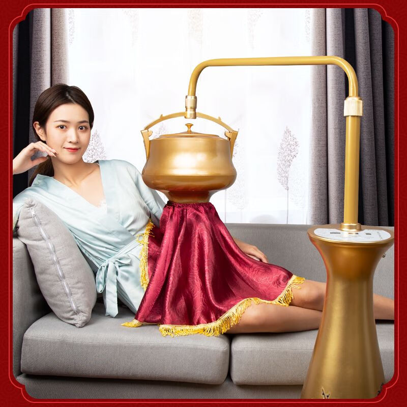 艾灸仪器一体机家用理疗艾灸熏蒸仪艾灸仪器多功能暖宫刮痧仪美容院