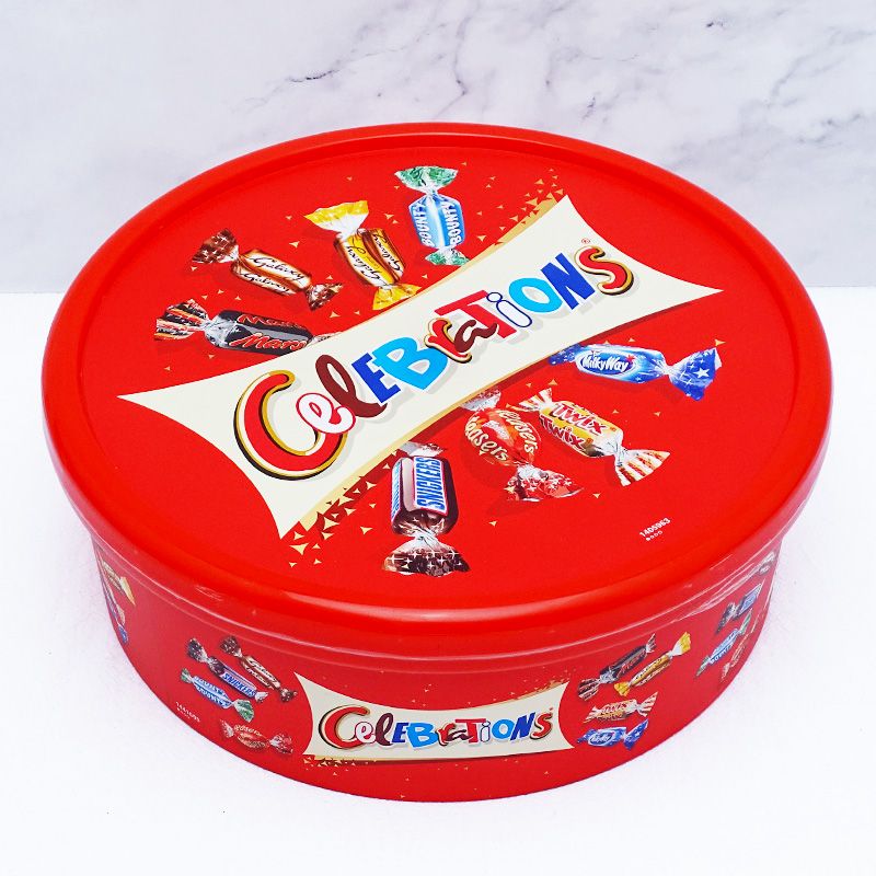 玛氏英国mars玛氏什锦巧克力礼盒玛氏大圆盘巧克力600g过节送婚庆喜糖