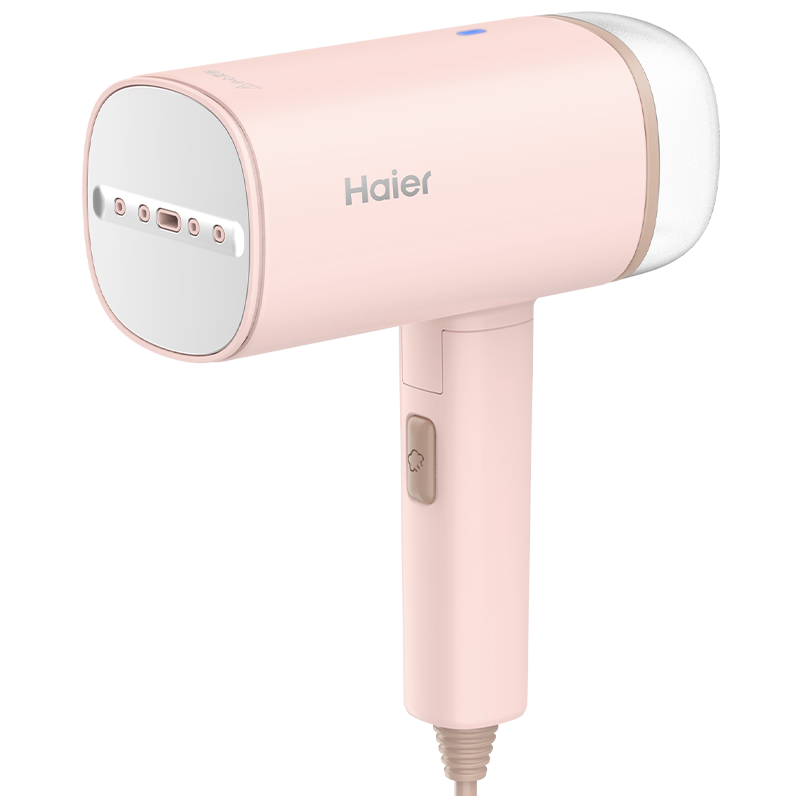 海尔（Haier）手持小型挂烫机 蒸汽电熨斗家用差旅折叠迷你便携烫衣机 除除皱定型熨烫机 HY-GW2503