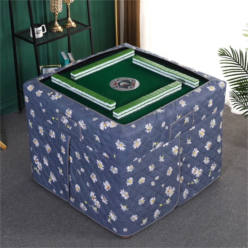 新款麻将机罩套麻将烤火罩罩套围布 海底捞月【加厚水洗棉】【四周挂