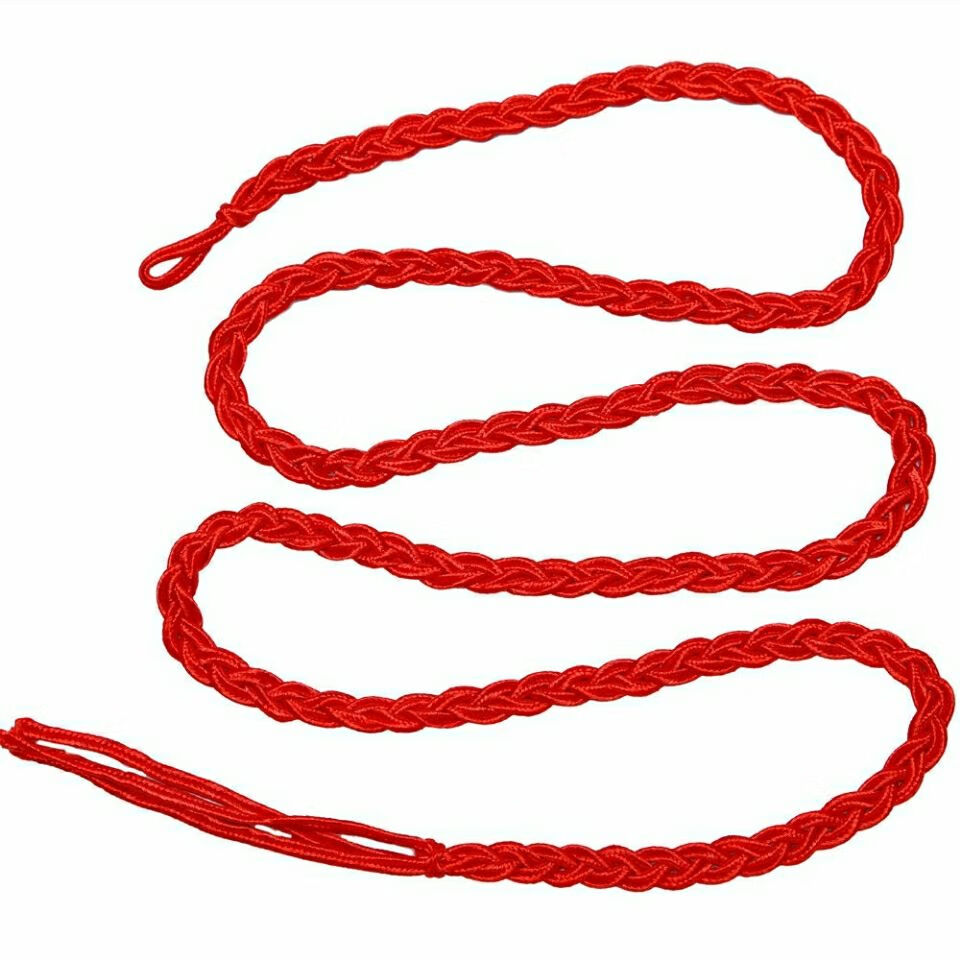 红腰带编织的教程图片