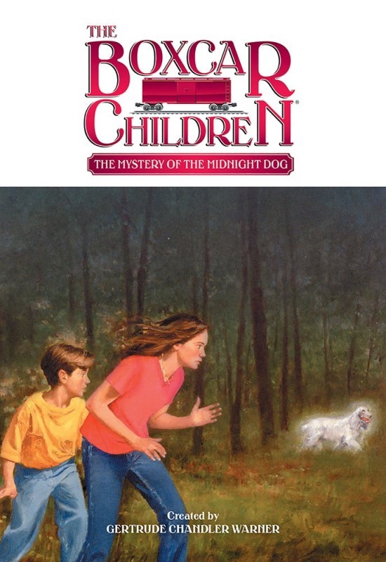 【瑕疵书】英文原版 The Mystery of the Midnight Dog 81 棚车少年81