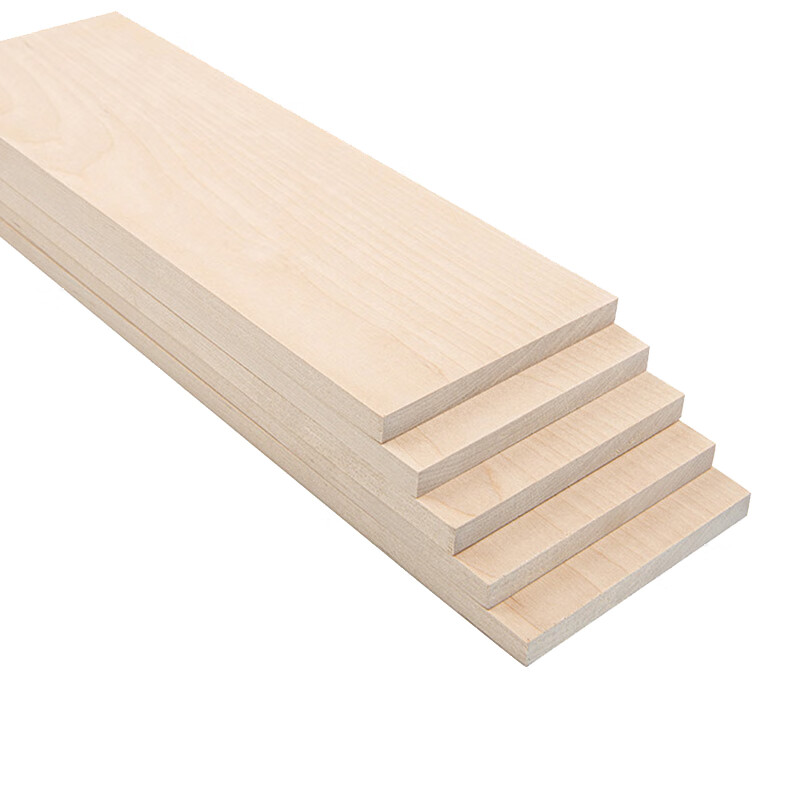 进口桦木方块实木板材白桦木料diy手工制作木板片实木薄板原木方 定制