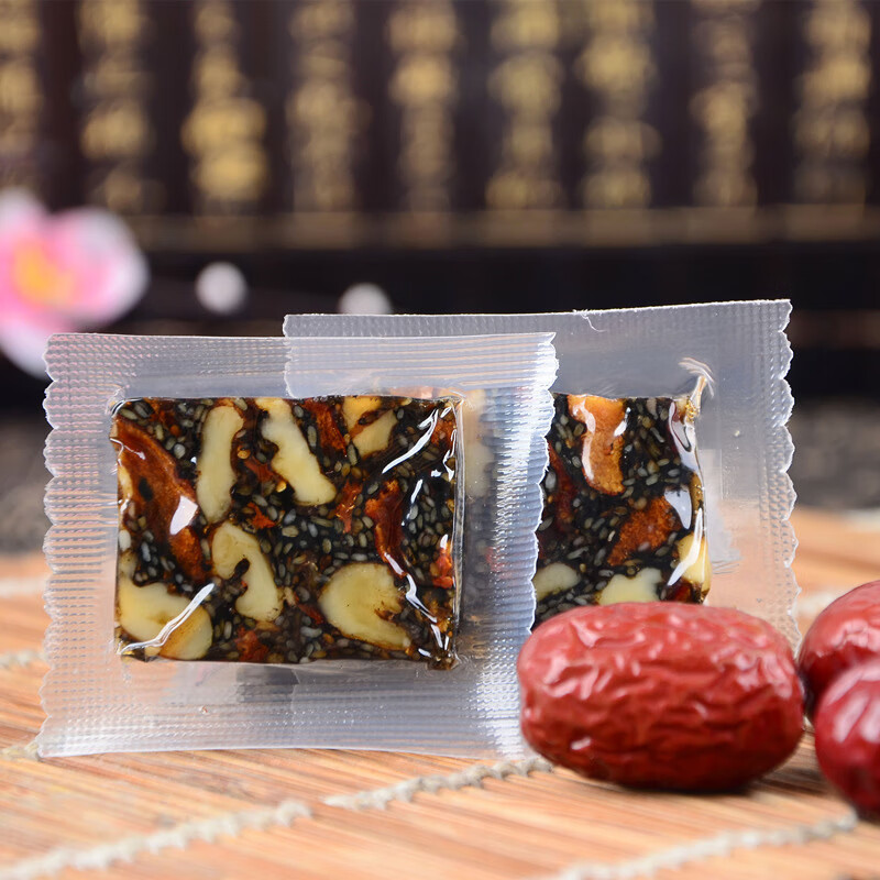 祯年堂阿胶糕即食山东阿胶固元糕礼盒阿胶膏阿胶片零食木糖醇 200g（一袋装）