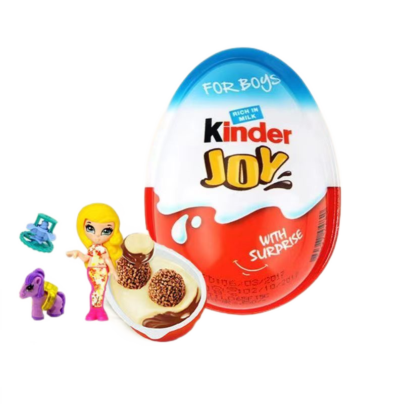 健达（Kinder）牛奶巧克力米脆奶油可可酱脆香健达奇趣蛋儿童节礼物进口礼盒饼干 健达奇趣蛋男孩20g*1个