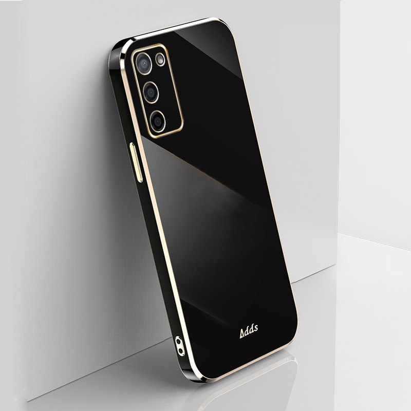 bulons oppo a55手机壳保护套 oppo a55简约电镀硅胶套软边全包防摔