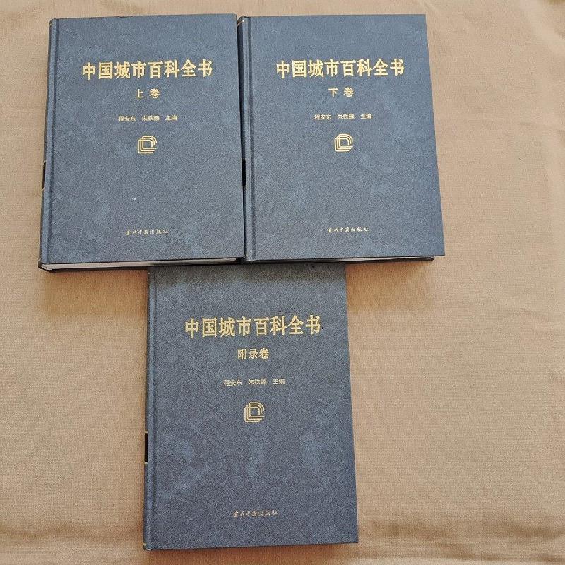 中国城市百科全书(全三册)
