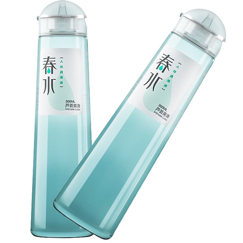 春水 润滑液免洗润滑油水溶性人体润滑剂男用女用情趣润滑夫妻房事男性女性成人情趣用品倍滑 芦荟快感玻尿酸300ml(升级款)