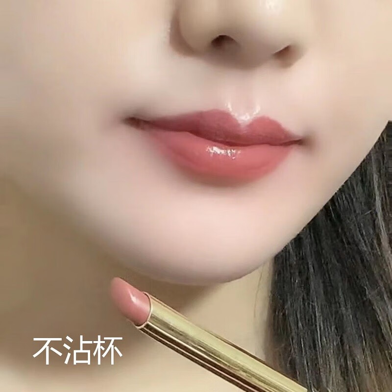 兰奕李佳琦推荐口红大牌哑光不沾杯不掉色持久雾面防水肉桂奶茶色滋润 606#肉桂奶茶色