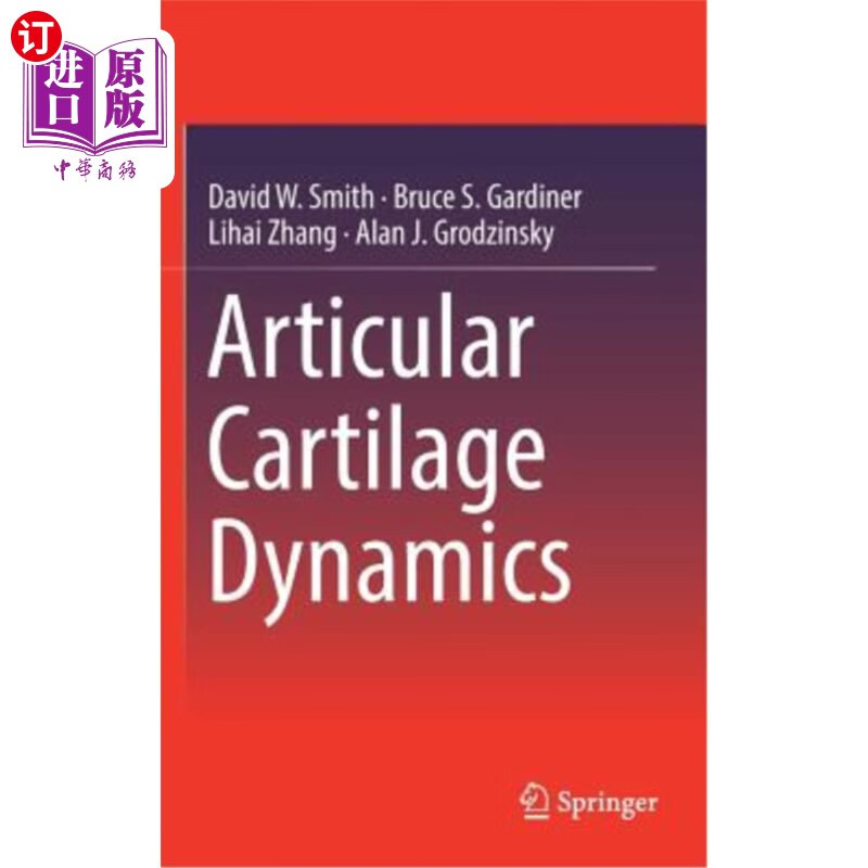 海外直订articular cartilage dynamics 关节软骨力学