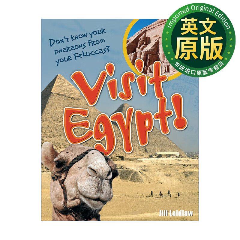 埃及 英文原版 visit egypt 8-9岁少儿科普读物 英文版 进口英语原版