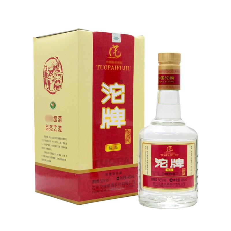 沱牌陈年老酒 50°沱牌福酒 浓香型 2012年 480ml 1瓶