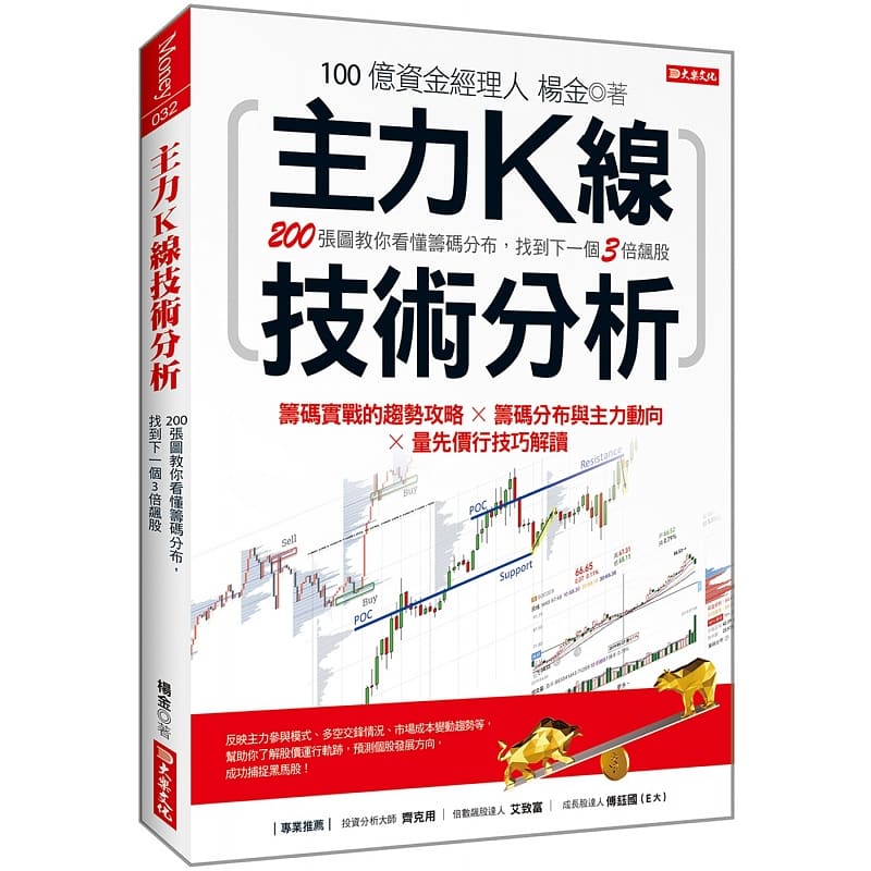 在途 杨金 主力K线技术分析：200张图教你看懂筹码分布，找到下一个3倍飙股 大乐文化