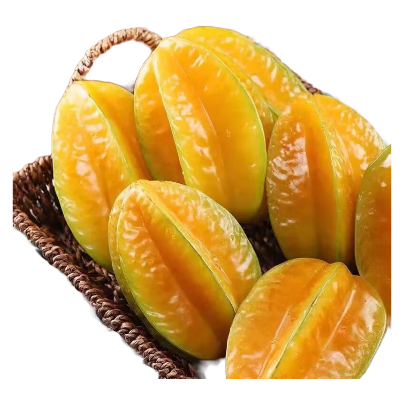 现摘福建杨桃新鲜应季孕妇水果3/5斤低糖多汁 老树果3斤