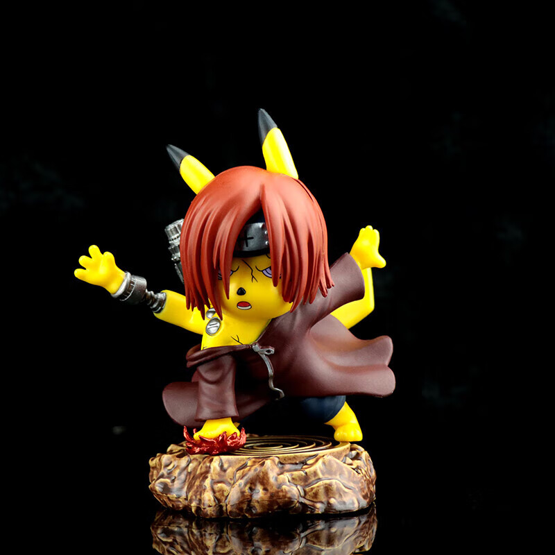 gk复联死侍钢铁侠火影忍者六道鸣人带土斑皮卡丘车载摆件 cos长门