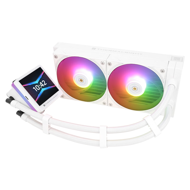利民（Thermalright）GRAND VISION 240 ARGB WHITE 苍穹视界水冷散热器 GV 240 ARGB WHITE