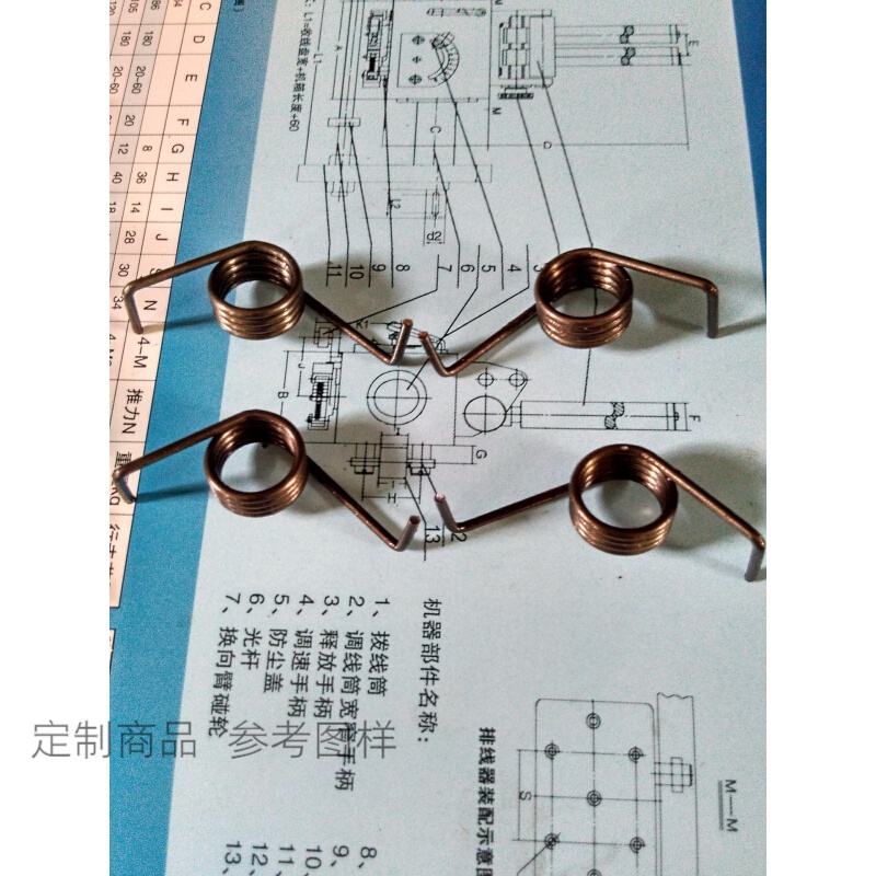 gp15～60光杆排线器专用弹簧型号齐全质量保证新机械五金 gp30排线器