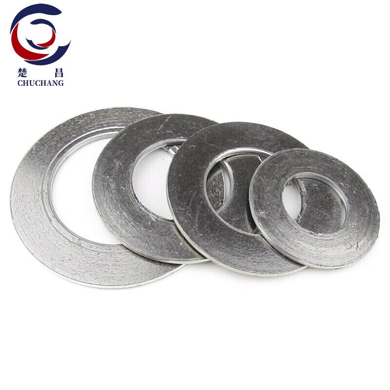 楚昌 金属缠绕垫片 法兰石墨垫圈 dn25-pn16