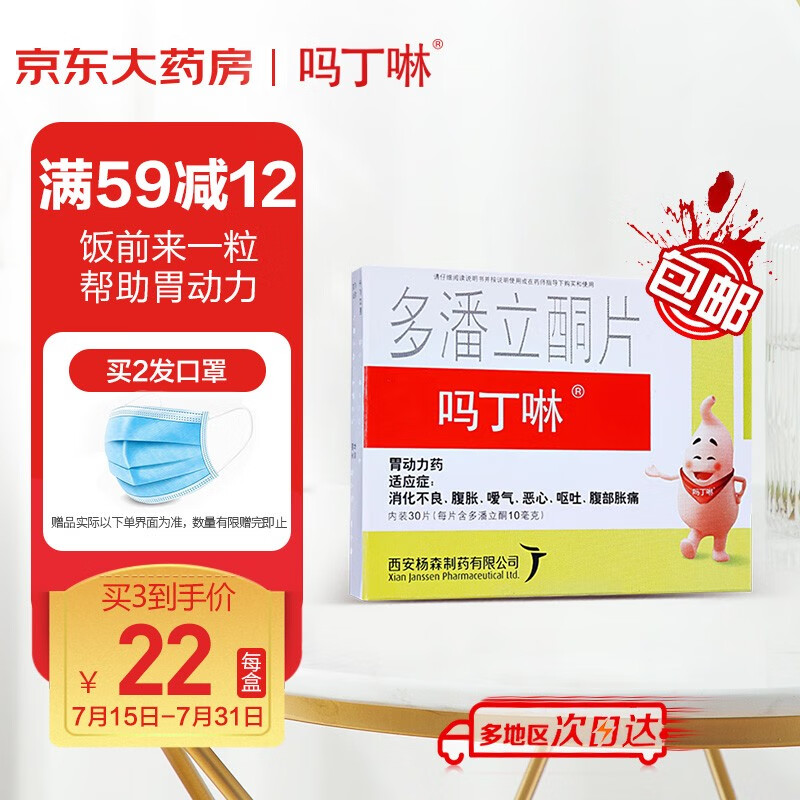 吗丁啉多潘立酮片价格走势,一款值得信赖的消化系统用药