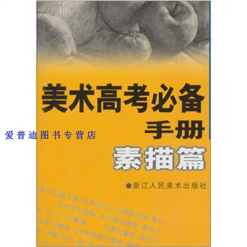 美术高考必备手册 素描篇 浙江人民美术出版社 【正版好书,下单速发】