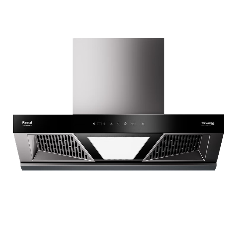 林內(nèi)（Rinnai）23m3/min歐式頂吸抽油煙機(jī)家用 大吸力 雙腔沉吸揮手智控 自動(dòng)熱清洗排油煙機(jī) NM11T 以舊換新 NM11T【雙腔黃金低吸】