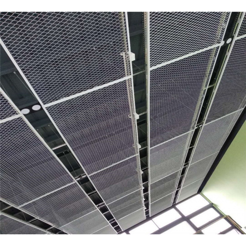 幕墙订制建材造型铝单板波浪弧形冲孔铝挂板金属天花吊顶拉伸网板