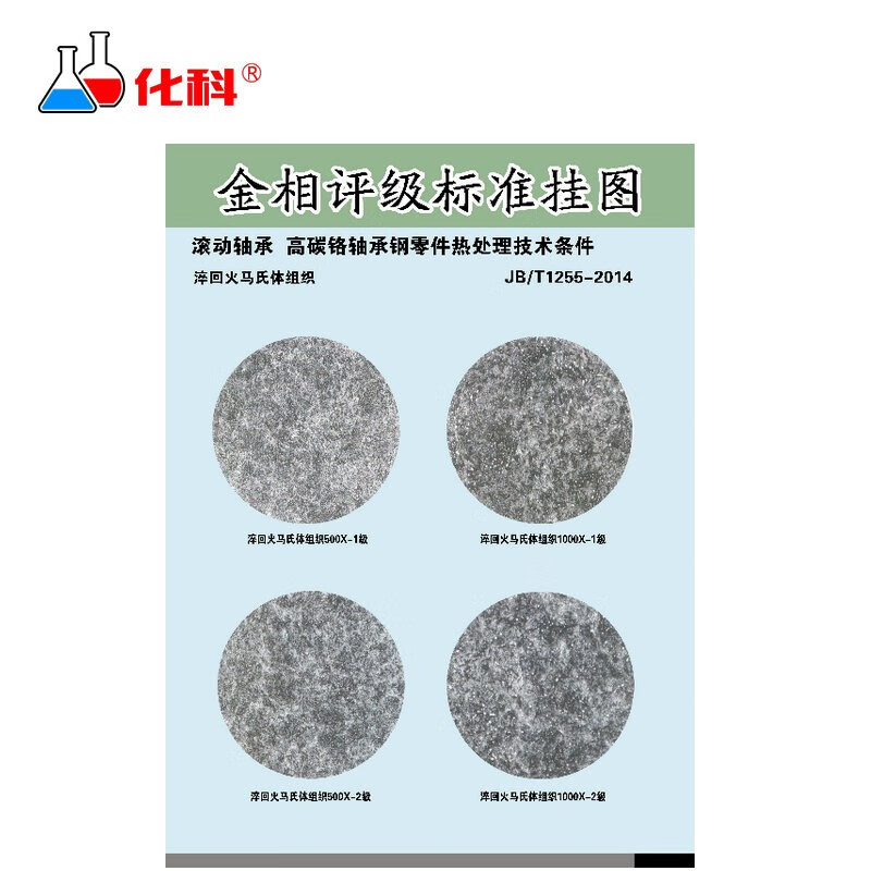 jb/t1255-2014轴承钢金相评级标准挂图 全套共计12张  版面 (510mm