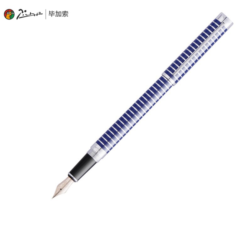 pimio毕加索82拿波里金笔 10k金笔尖钢笔 珍藏版烤漆木质礼盒装 成人