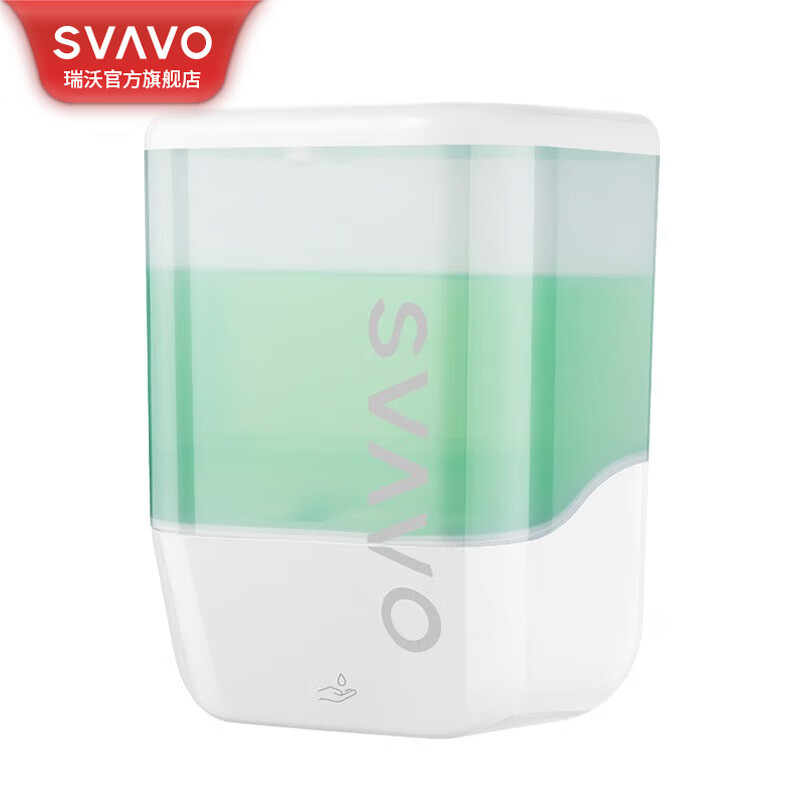 瑞沃（SVAVO）自动感应皂液器酒店给皂器宾馆洗手液机免打孔洗手间自动洗手液瓶 OS-0410白色