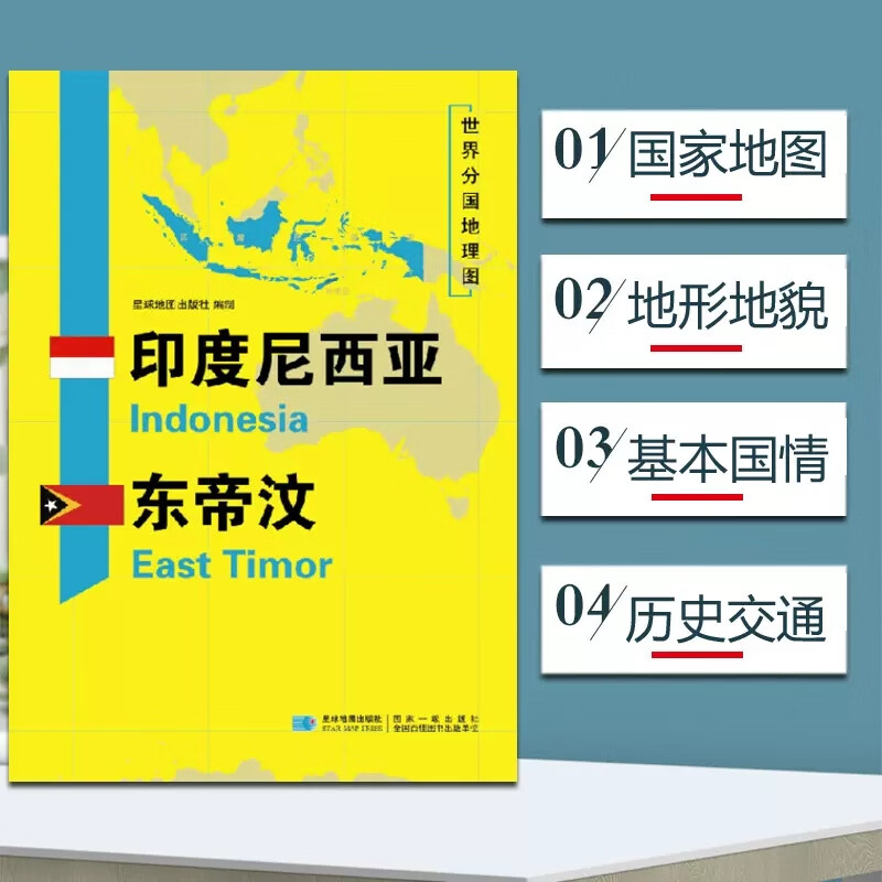 2020新版埃印度尼西亚东帝汶地图世界分