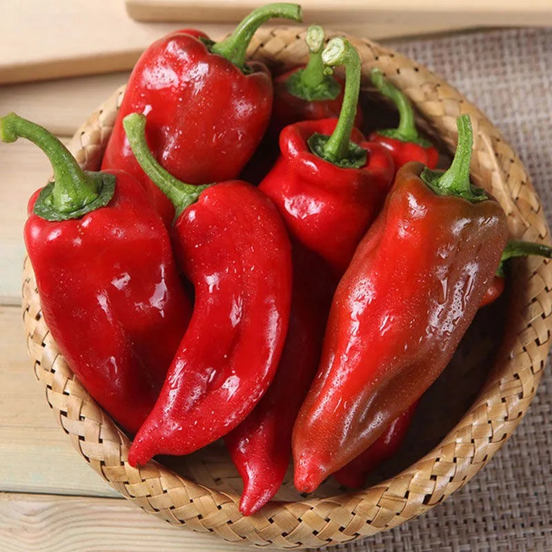 山东大红辣椒新鲜蔬菜剁椒红尖椒灯笼椒辣椒酱农家菜3/5斤 3斤