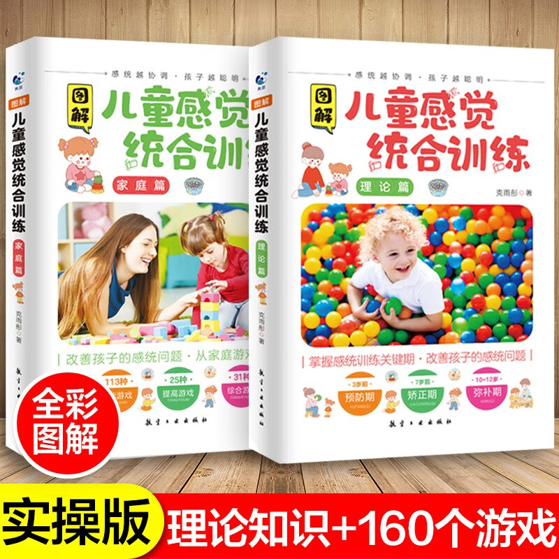 图解儿童感觉统合训练  全2册