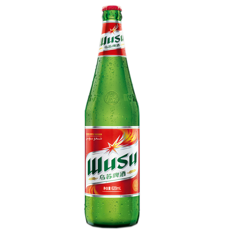 烏蘇啤酒（wusu）11度奪命大烏蘇烈性精釀啤酒水紅烏蘇620ml整箱瓶裝鮮酷勁爽醇厚 【大瓶暢飲】620ml*12瓶