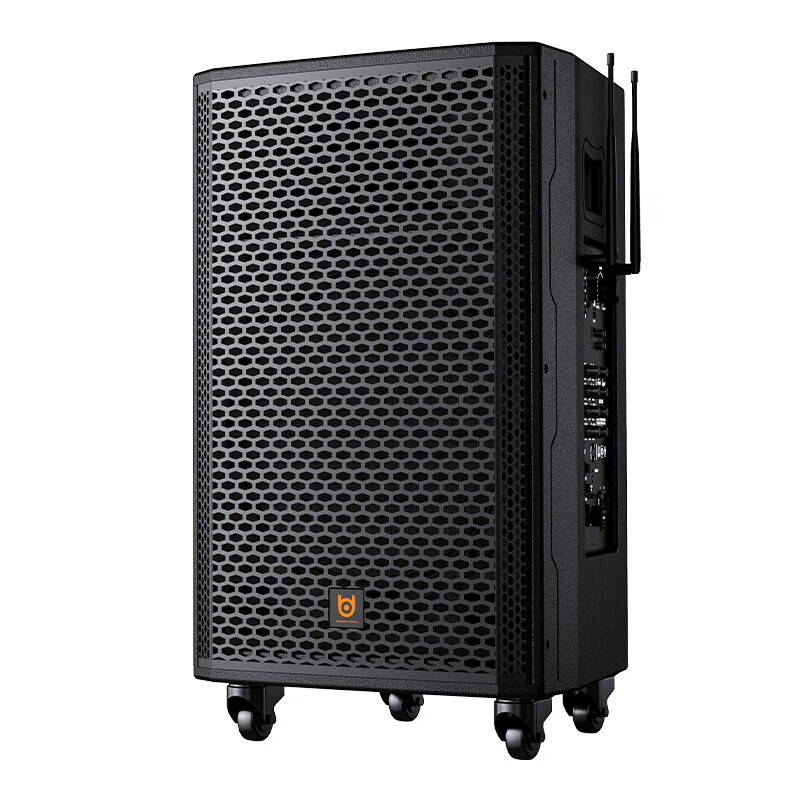 贝德勇士广场舞音响户外无线蓝牙音箱大功率超大声音室外拉杆音响 h