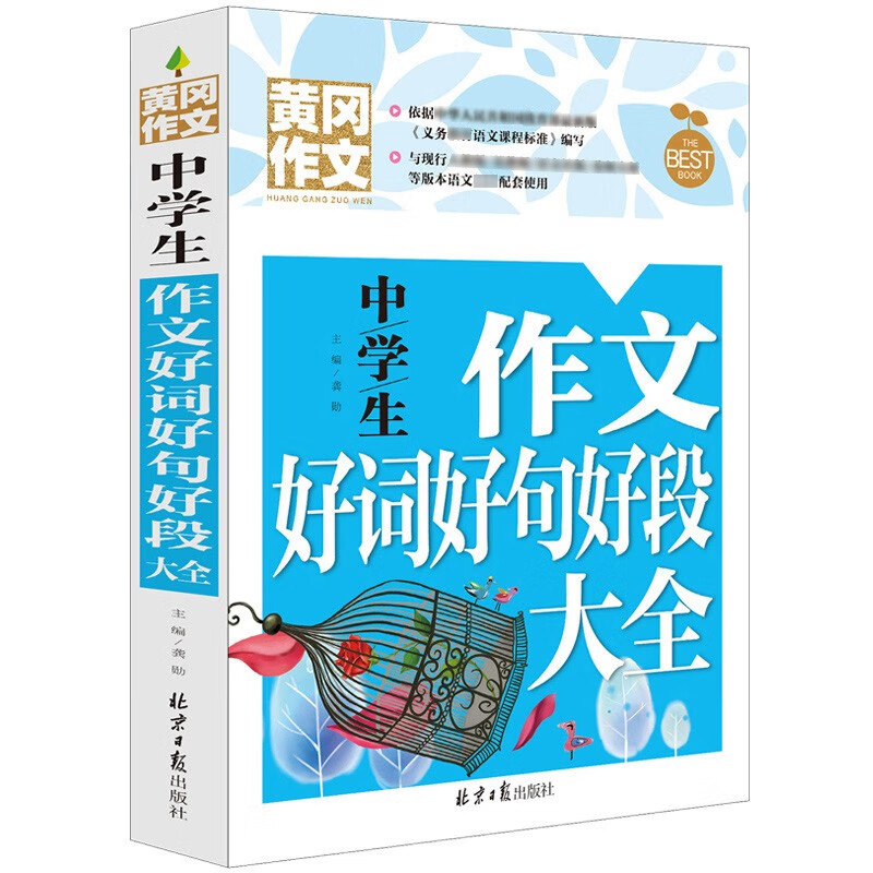 【4册】好词好句+论点论据+分类+中考模板 好词好句好段大全 无规格