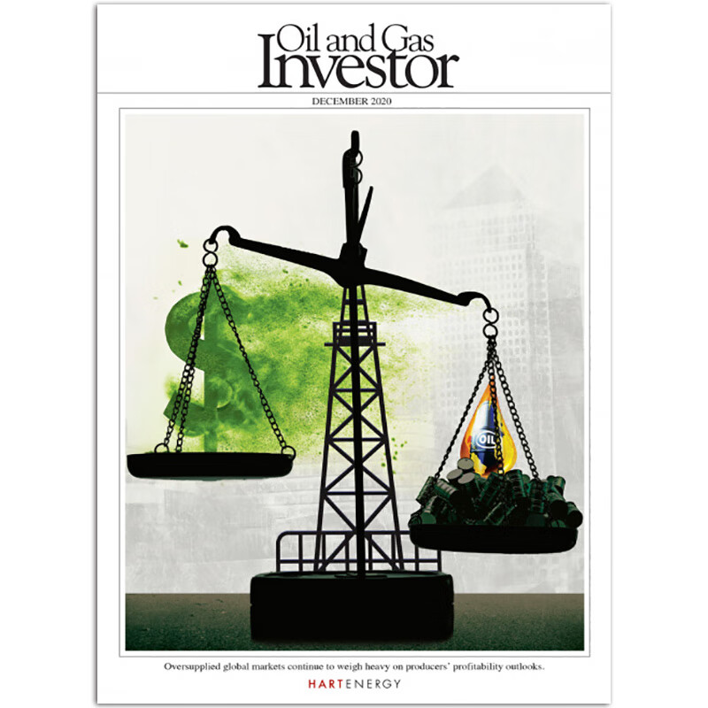 【单期可选】Oil and Gas Investor 英文石油与燃气投资者杂志 2020/21年月刊 2020年12月刊