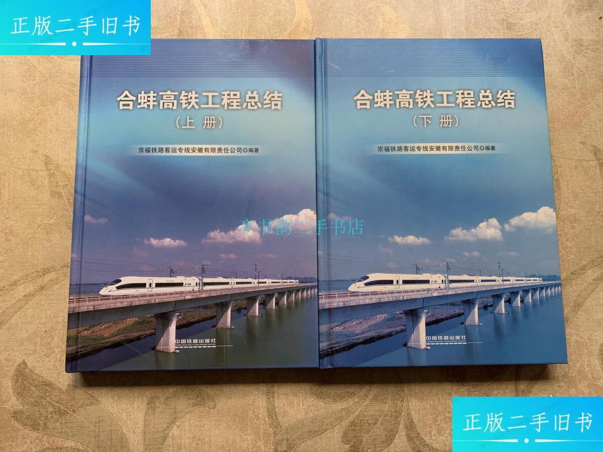 【二手9成新】合蚌高铁工程总结 上下京福铁路客运专线安徽有限责任