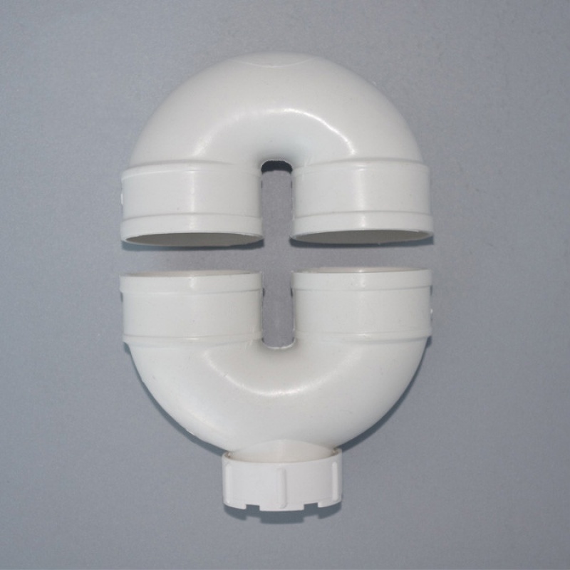 pvc存水弯 排水管防臭p弯头带检查 无口p型 s弯s型50 75 110 160 50