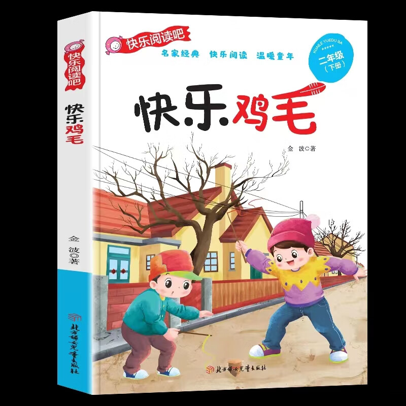 正版快乐鸡毛 金波著 北方妇女儿童出版社 七色花 愿望的实现 快乐