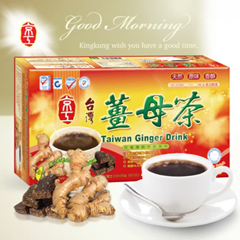 京工中国台湾京工 黑糖姜母茶 用的是老姜更辣 京工姜母茶10g*30袋 京工姜母茶30入 300g怎么看?