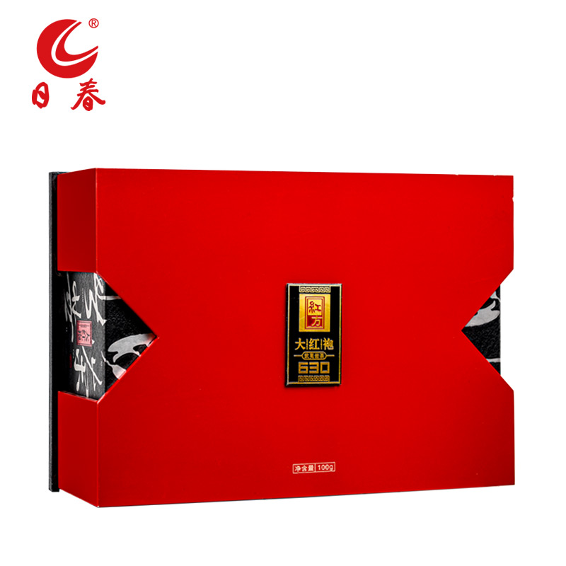 日春红方茶叶特级武夷乌龙茶大红袍岩茶大红袍630礼盒装100g