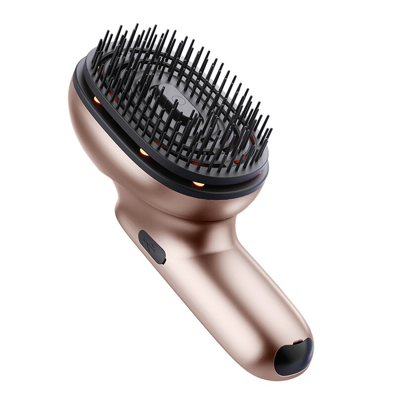 飞利浦(PHILIPS)按摩梳 升级版头皮家用按摩器 无线便携高频微震按摩 头皮护发护理柔顺可雾化精油 伴手礼物