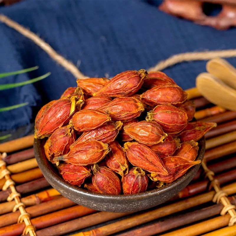 北京同仁堂 新货栀子果野生栀子黄栀子山栀子栀子干货农产品 500克