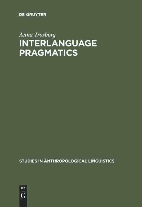 预售 按需印刷 interlanguage pragmatics