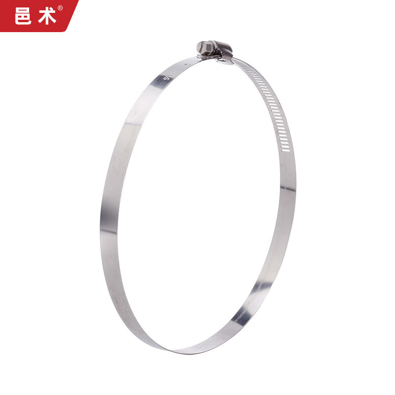 邑术新风系统紧固件水管通风管不锈钢卡箍通风管道换气扇配件 75# 适用 65-89mm