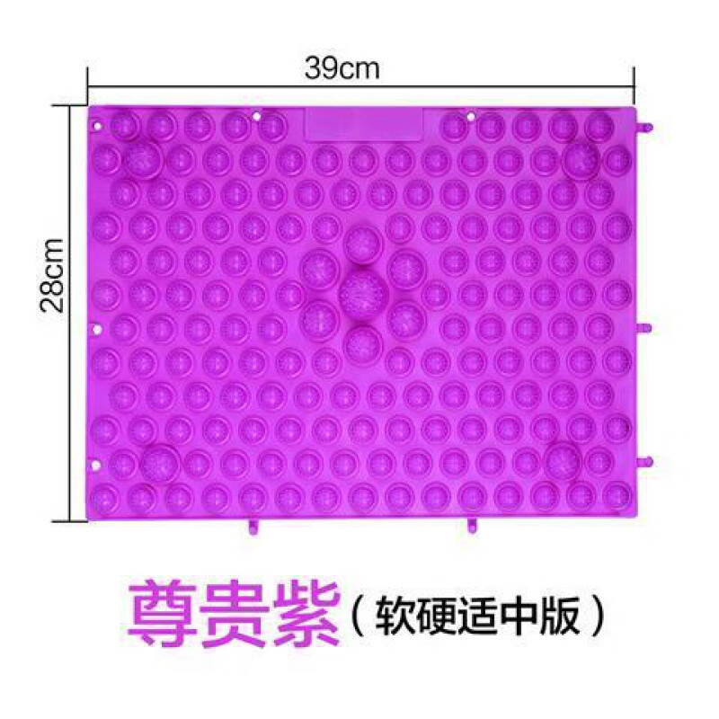 指压板-紫色 6个装 1个瘦小腿神器