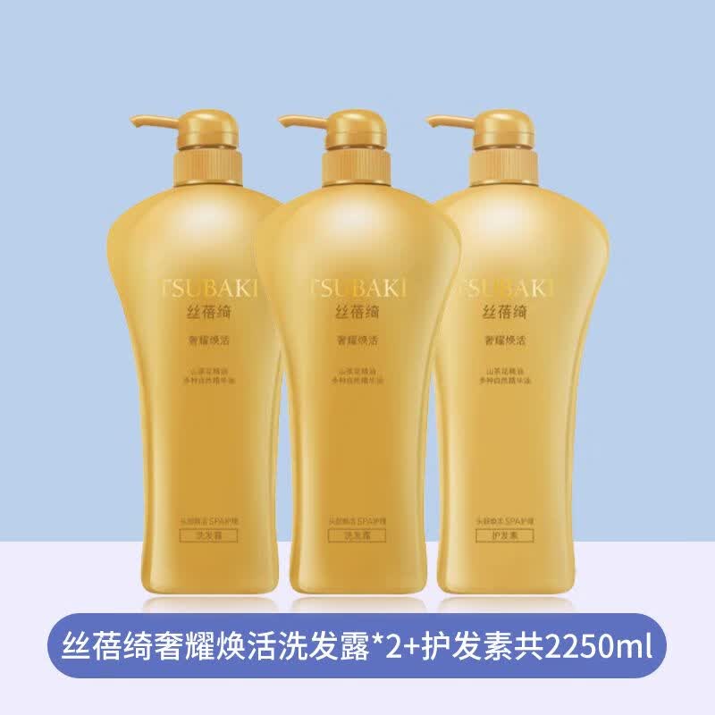 丝蓓绮奢耀焕活洗发水750mlx2瓶 护发素750ml礼物 洗750mlx 750ml