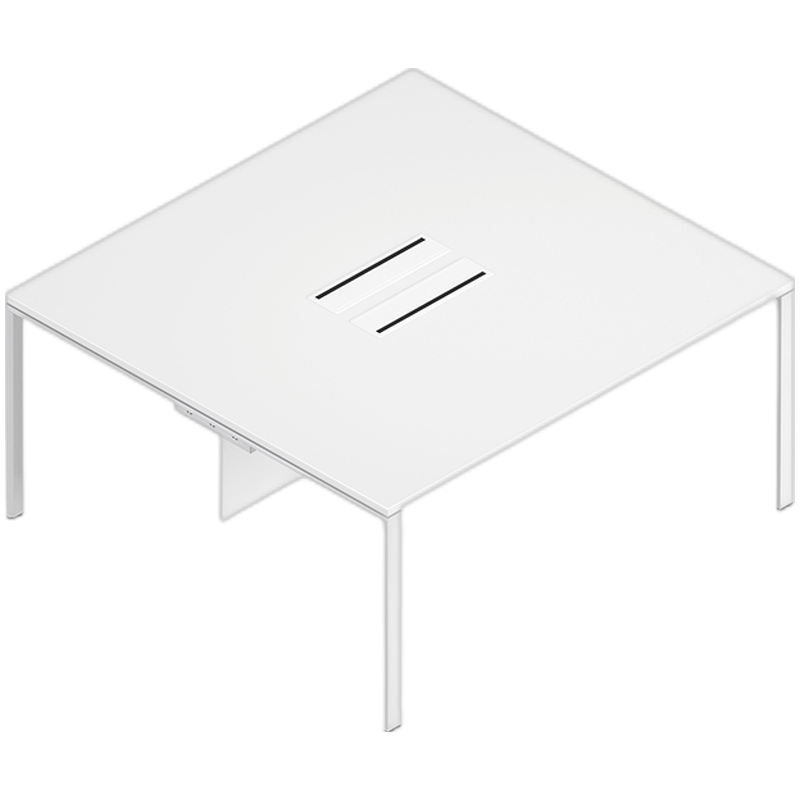 圣奥（sunon）美科斯 屏风工位职员位员工桌办公桌工位 双人对桌无屏风